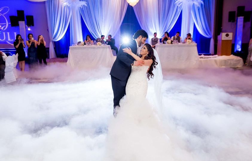 Hire Dry Ice Wedding First Dance